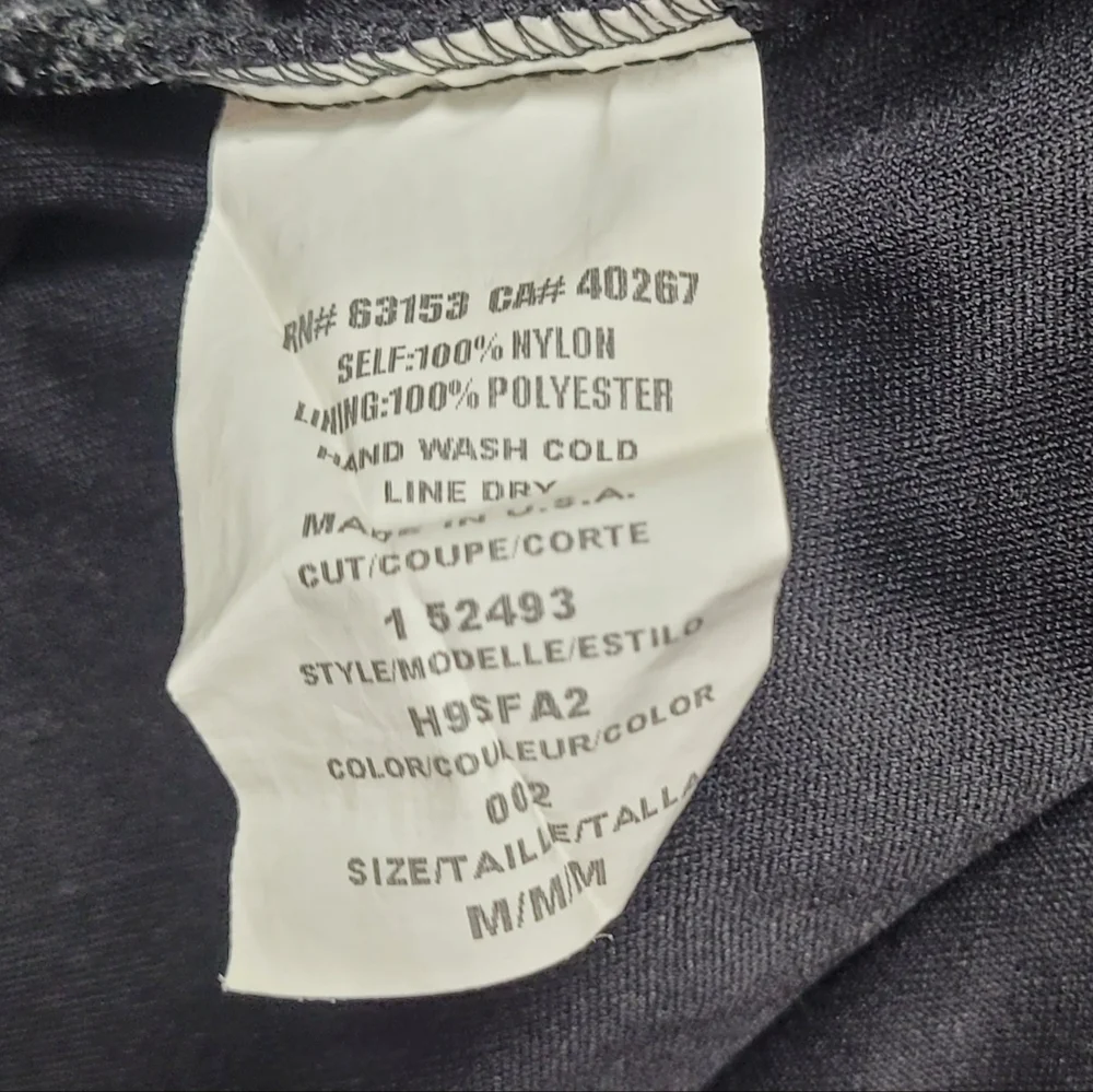 Rampage Vintage 80s Whimsigoth Black Red Ditsy Floral Puff Sleeve Babydoll Dress - Picture 11 of 11